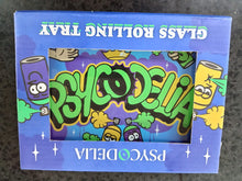 Cargar imagen en el visor de la galería, PSYCODELIA GLASS TRAY MINI-GRAFITI PSY 058