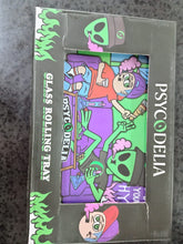 Cargar imagen en el visor de la galería, PSYCODELIA GLASS TRAY SMALL-SMOKESESH PSY 059